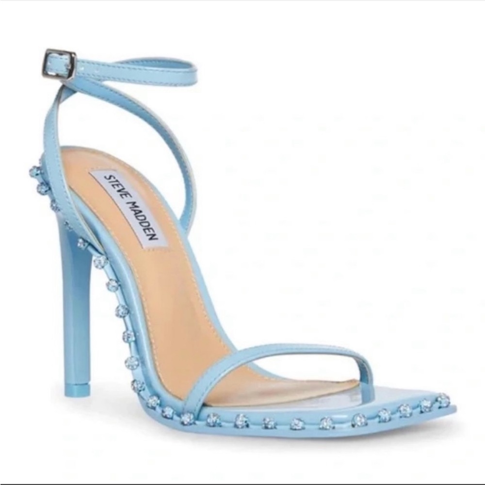 Blue Steve Madden zelle heel
